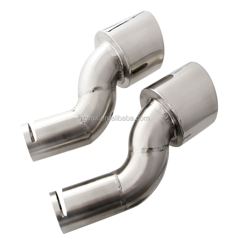 Rear Exhaust Tail Pipe Stainless Steel Exhaust Tip Pipe For Toyota Crown Saloon 2005-2006