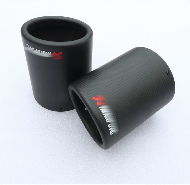 Snap Direct Installation Carbon Fiber Muffler Pipe Exhaust Tip for Ford Focus for Akrapovic