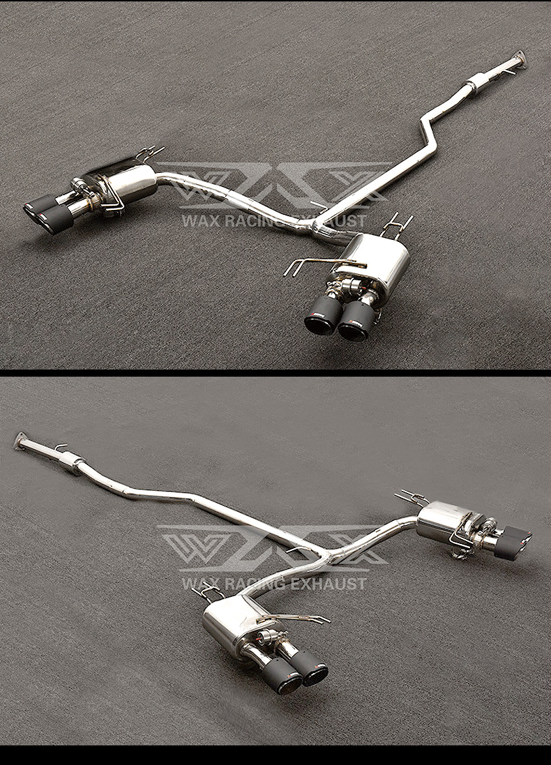 Catback Exhaust Valvetronic Stainless Steel Exhaust Downpipe For Accord Inspire 9/9.5/10th Generation 2013-2021