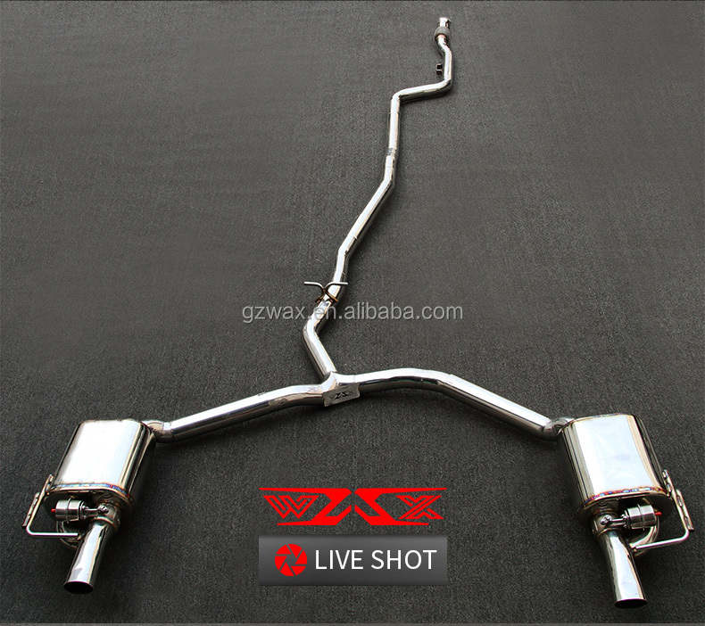 Exhaust Pipes Valvetronic Electronic Exhaust Catback System For Mercedes Benz C class E class C200 C300 E200 E300 2015-2021