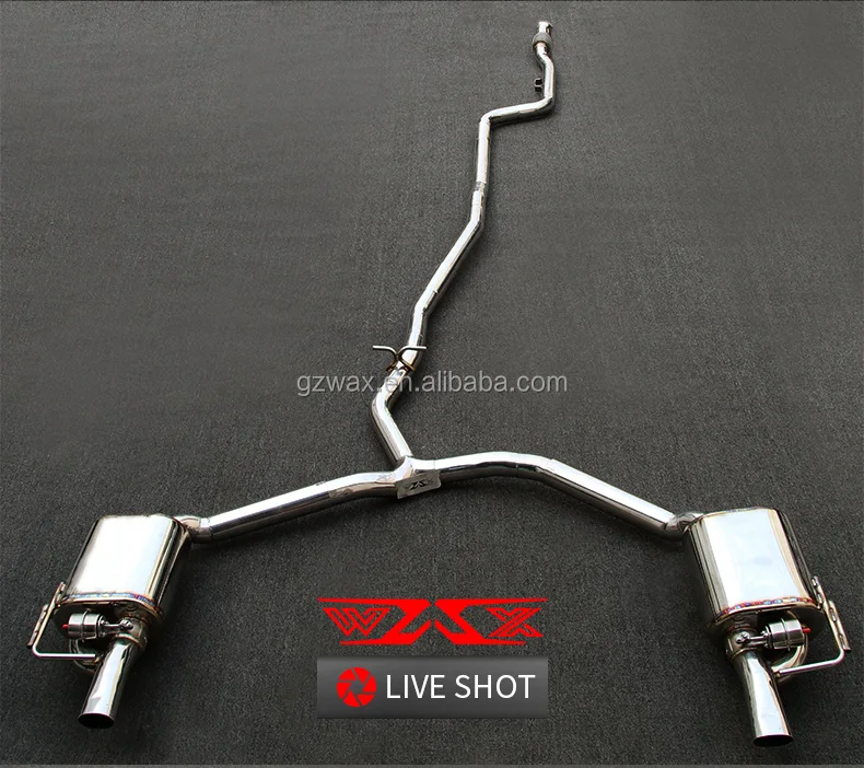 Exhaust Pipes Valvetronic Electronic Exhaust Catback System For Mercedes Benz C class E class C200 C300 E200 E300 2015-2021