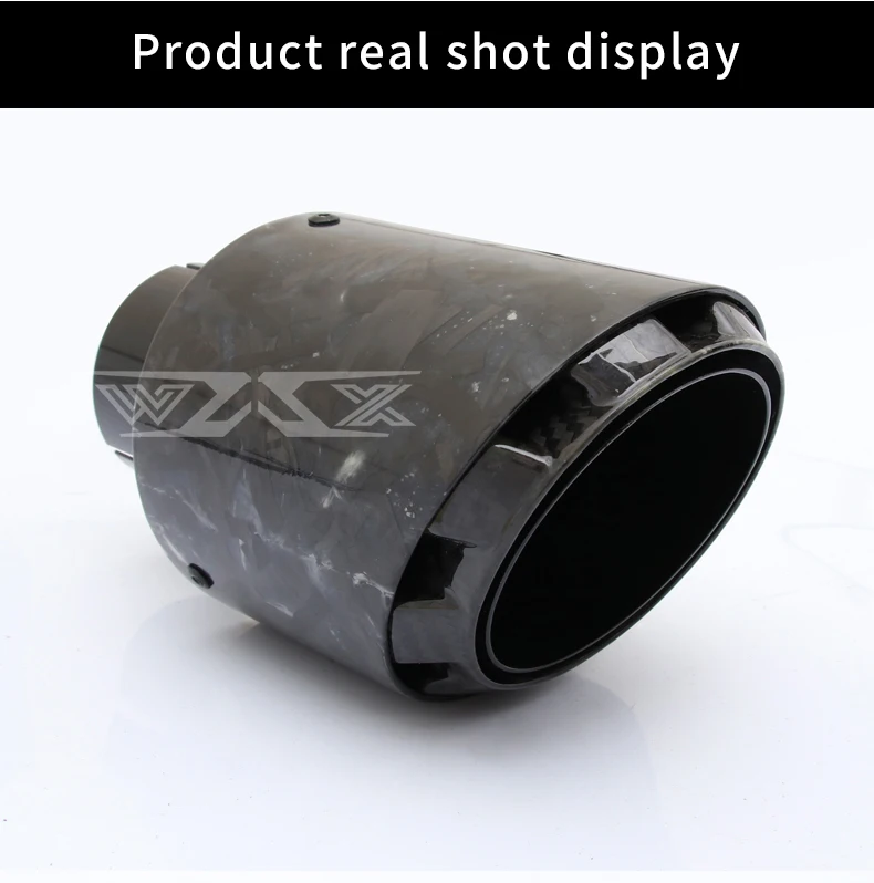 Carbon Fiber Muffler Exhaust Tip Stainless Steel Exhaust Pipe Muffler Exhaust Tip Universal