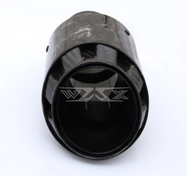 Carbon Fiber Muffler Exhaust Tip Stainless Steel Exhaust Pipe Muffler Exhaust Tip Universal