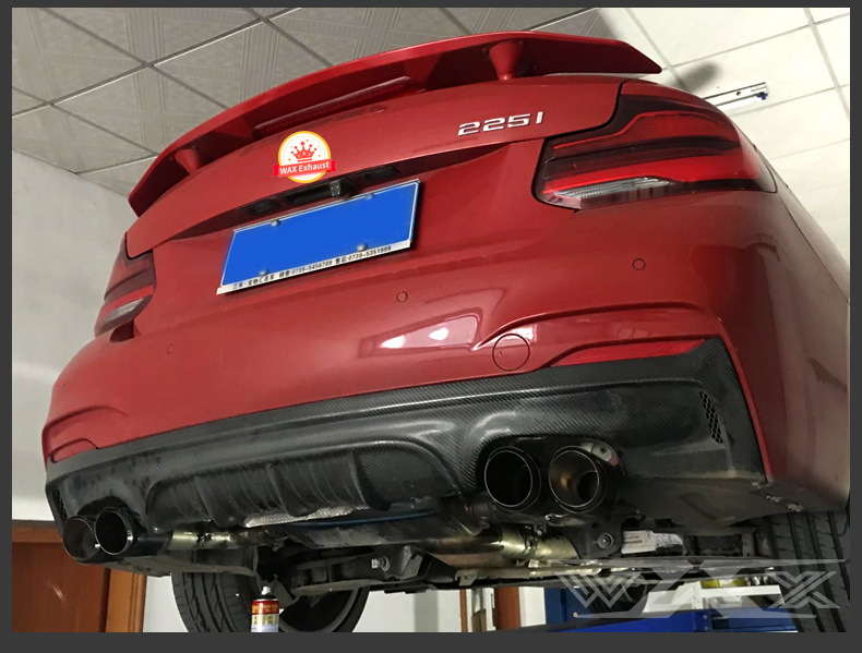 Catback Exhaust For BMW 420i 425i 430i 435i 440i 220i 228i 230i 235i 225i 2020-2022 Stainless Steel Exhaust System Tail Section