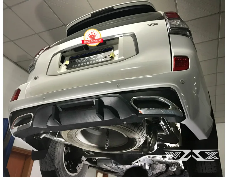 High Performance Exhaust System With Control Device For Toyota Pajero Prado Land Cruiser Sequoia Sport Car Deep Sound